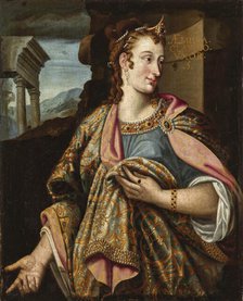 Portrait of Aelia Paetina, second wife of the Roman Emperor Claudius, End of 16th century. Creator: Anonymous.