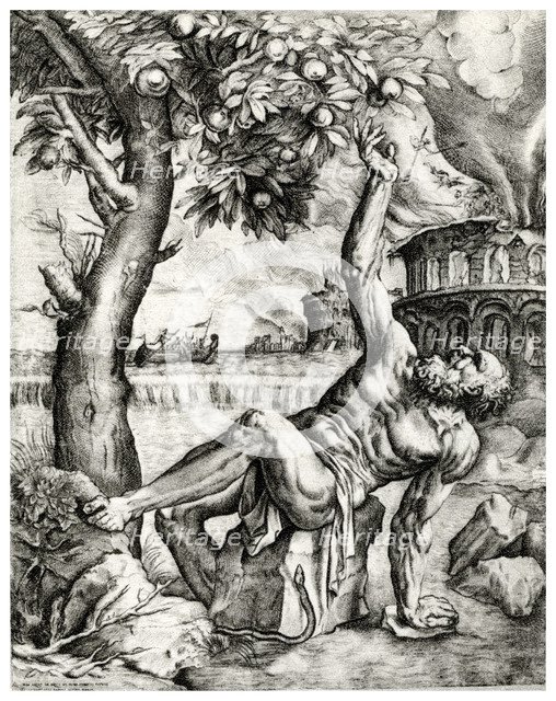 'Tantalus', 16th century, (1937).  Creator: Giulio Sanuto.