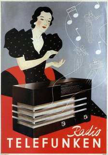 Radio Telefunken, 1935. Artist: Anonymous  