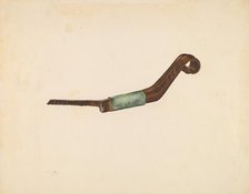 Horseshoeing Tool, 1938. Creator: George Roehl.