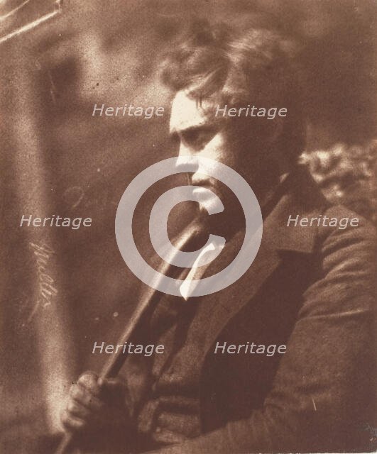 Hugh Miller, 1843-47. Creators: David Octavius Hill, Robert Adamson, Hill & Adamson.