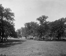 On the island [Island Park], Wilmington, Ill's., between 1900 and 1905. Creator: Unknown.
