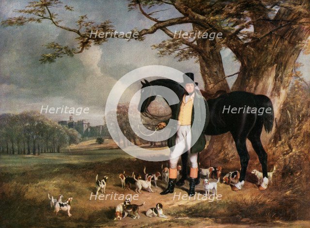 'Mr Maynard and Her Majesty's Beagles', 1930.Artist: Henry Barraud