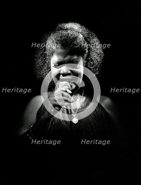 Ernestine Anderson, Ronnie Scott's, Soho, London, 1981. Artist: Brian O'Connor.