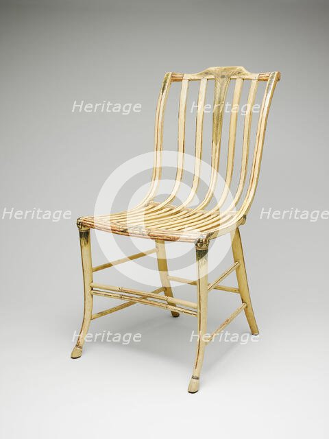 Side Chair, 1808/12. Creator: Samuel Gragg.