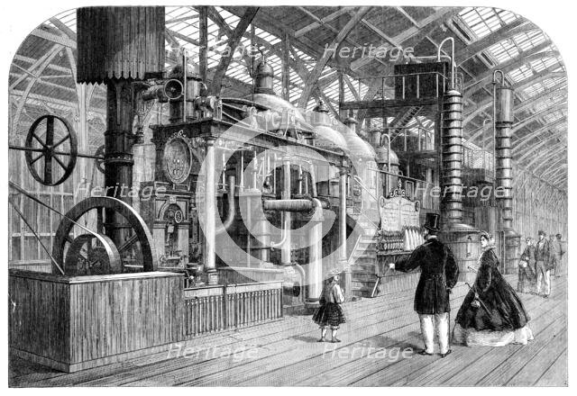 The International Exhibition: sugar-refining apparatus of Messrs. Caile and Co. of Paris, 1862. Creator: Unknown.