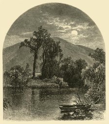 'Hoosac River, North Adams', 1874.  Creator: W.H. Morse.
