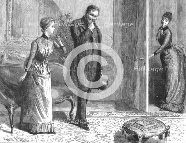 ''That Unfortunate Marriage, by Francis Eleanor Trollope; "Mr. Bragg wishes to speak to you. And I w Creator: Sydney Prior Hall.