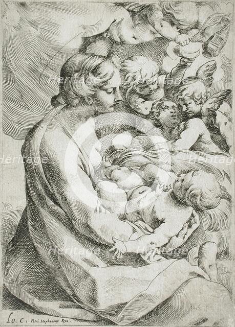 Madonna and Child with Angels, between c1595 and c1610. Creator: Lodovico Carracci.