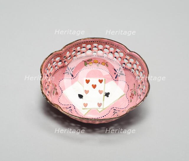 Counter Tray, South Staffordshire, c. 1790. Creator: Staffordshire Potteries.