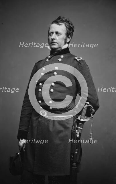 Brigadier General Joseph Hooker, between 1855 and 1865. Creator: Unknown.