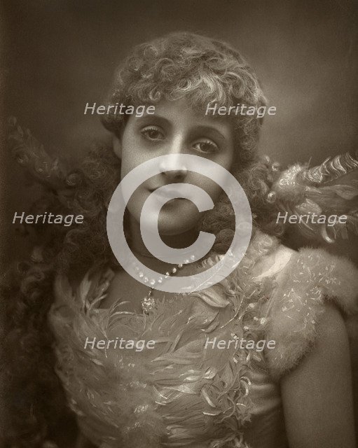 Phyllis Broughton, British actress, 1884. Artist: Samuel A Walker