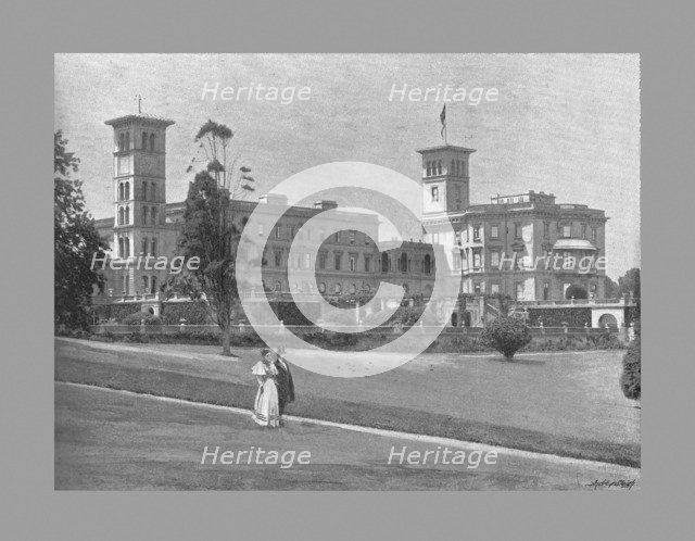 Osborne House, I.O.W. C1900. Artist: A Debenham.