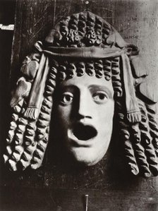 Masque Antique, 1923, (1956). Creator: Eugene Atget.