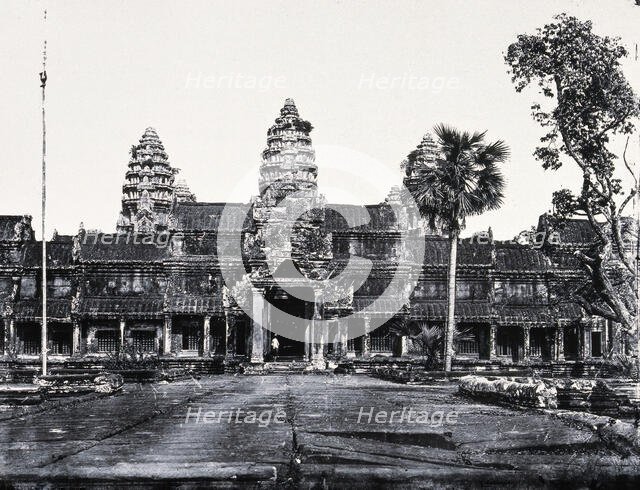 Nakhon Thom (Angkor Wat), Cambodia,  1981 (from a negative of 1866). Creator: John Thomson.