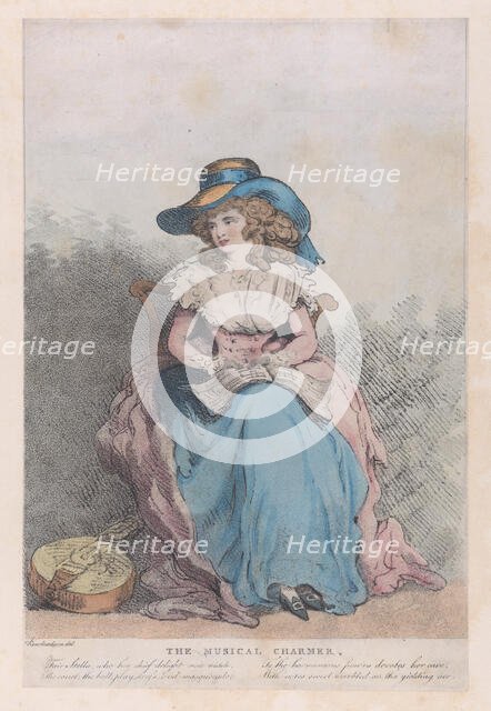 The Musical Charmer, ca. 1793., ca. 1793. Creator: Unknown.