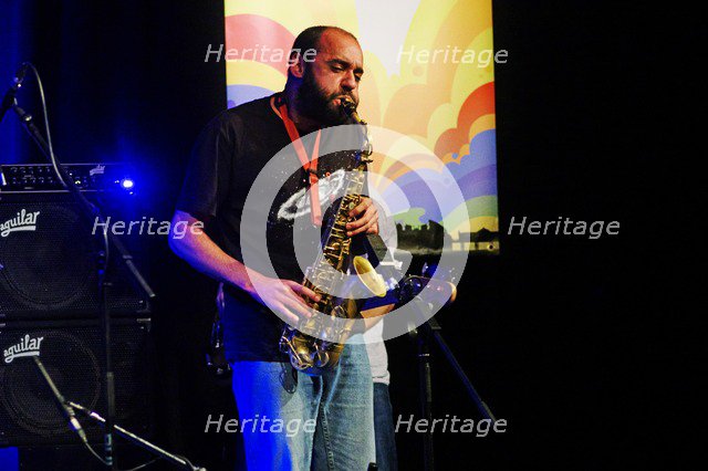 Chris Williams, Ropetackle Arts Centre, Shoreham, West Sussex, Jan 2016. Artist: Brian O'Connor.