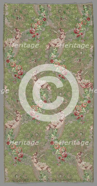 Length of Woven Silk, France, Mid-1760s. Creator: Unknown.