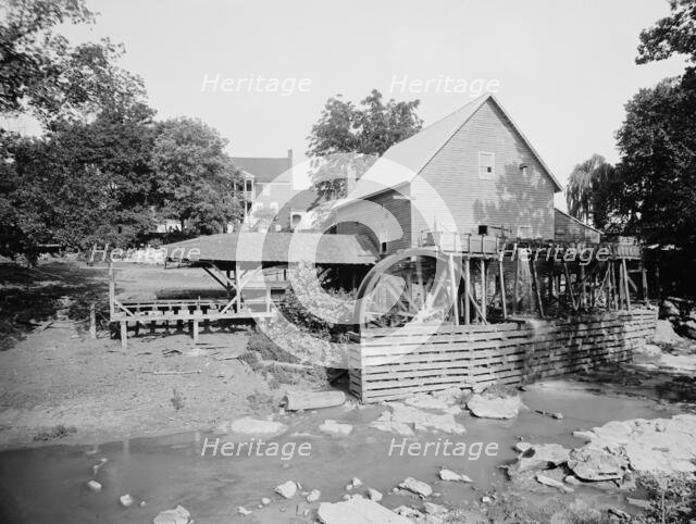 The Old red mill, Cedar Creek, Natural Bridge, Va., between 1900 and 1920. Creator: Unknown.