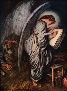 'Abou Ben Adhem: - I Pray Thee Then Write Me As One Who Loves His Fellow Men',1916, (1917). Artist: Edmund Joseph Sullivan.