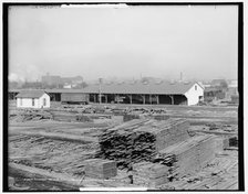 Mahogany mills of C.C. Mengel & Bro. Co., Louisville, Kentucky, c1906. Creator: Unknown.
