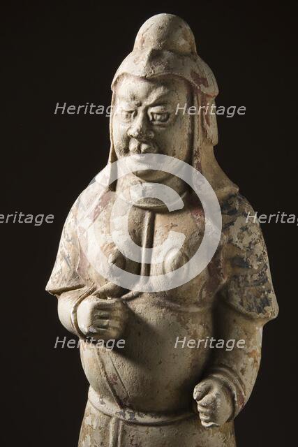 Funerary Sculpture of a Soldier (image 3 of 3), between 581 and 618. Creator: Unknown.