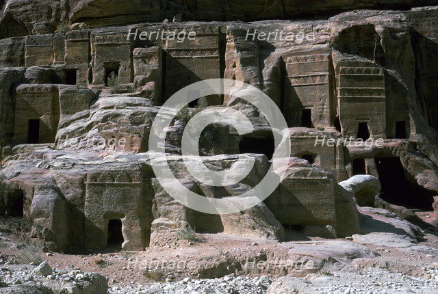 Nabatean Monuments. Artist: Unknown