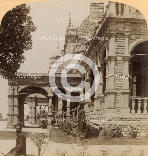 'South Front of Viceregal Lodge...at Simla, the charming "Summer Capital" of India', 1902. Creator: Underwood & Underwood.