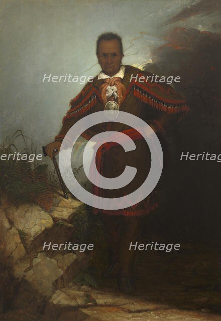 Red Jacket (Sagoyewatha), 1868. Creator: Thomas Hicks.