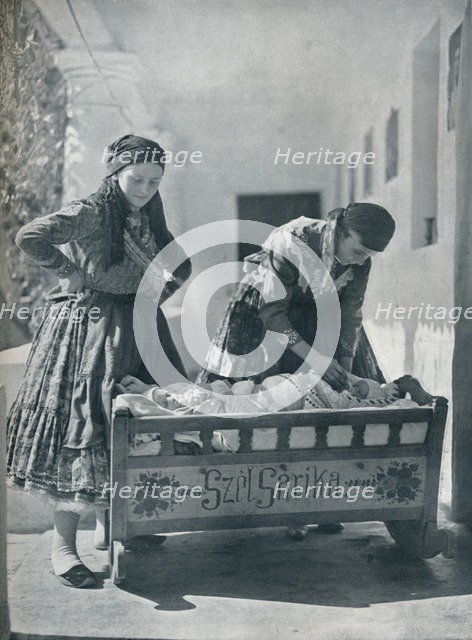 'Hungarian Peasant Life', c1932. Artist: Rudolf Balogh.