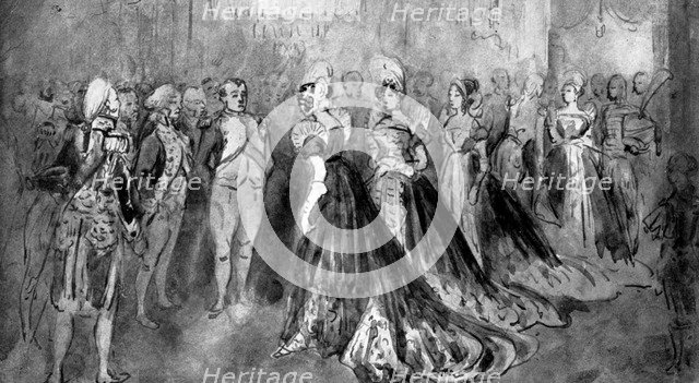 'At the Court of Napoleon', (1930). Artist: Constantin Guys