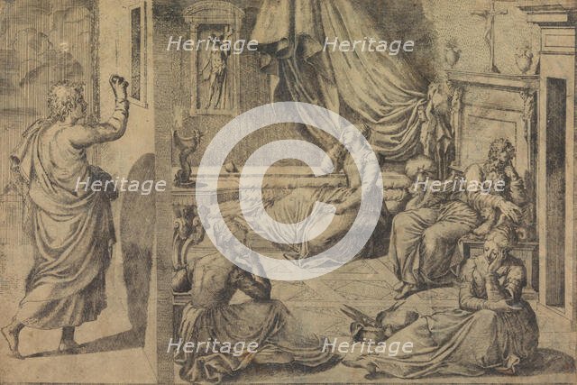 St. Nicholas of Bari, 16th century. Creator: Master with the Name of Jesus.