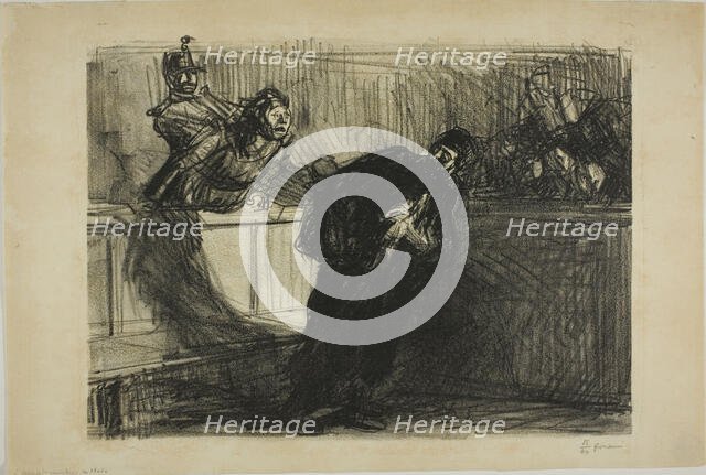 The Lawyer Abused, 5296. Creator: Jean Louis Forain.