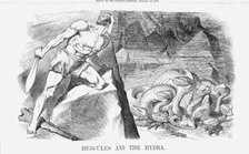 'Hercules and The Hydra', 1870. Artist: Joseph Swain