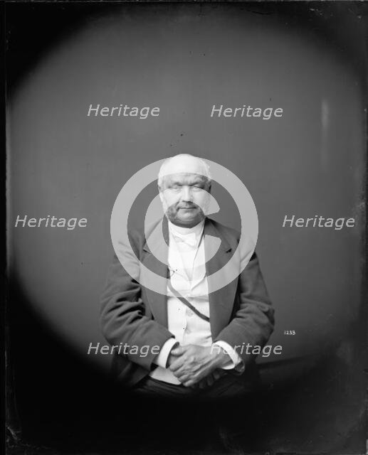 Portrait of Joseph M. Toner, 1880s. Creator: United States National Museum Photographic Laboratory.