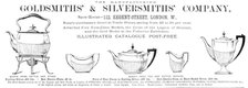 Goldsmiths' & Silversmiths' Company, 1883. Creator: Unknown.