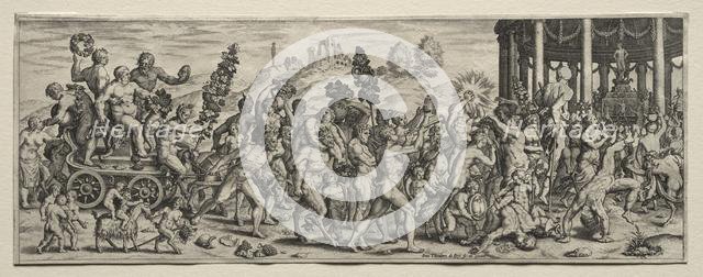 Triumph of Bacchus. Creator: Theodor de Bry (Flemish, 1528-1598).