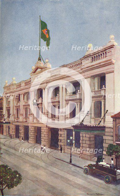 'Administration Offices of the Rio Tramway, Light and Power Company', 1914. Artist: Unknown.
