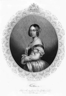 Queen Victoria, c1850s.Artist: DJ Pound