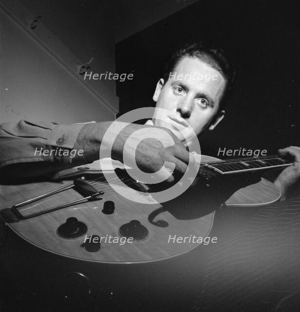 Portrait of Les Paul, New York, N.Y.(?), ca. Jan. 1947. Creator: William Paul Gottlieb.