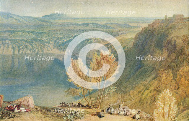 'The Lake of Nemi', 1909. Artist: JMW Turner.