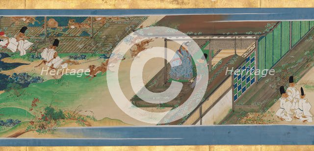 Tale of a Strange Marriage (Konkai Zoshi), ca. 1858. Creator: Ukita Ikkei.