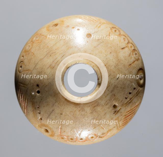 Spindle Whorl, 700s - 900s. Creator: Unknown.