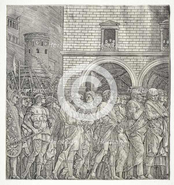The Triumphs of Caesar: The Senators, 1400s. Creator: Andrea Mantegna (Italian, 1431-1506), school of.