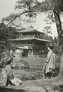 'Kinkakuji (The Golden Pavilion)', 1910. Creator: Herbert Ponting.
