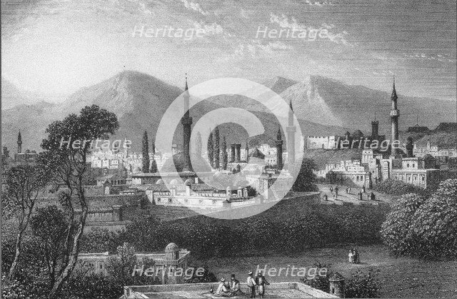 Viev of Erzurum, 1878. Artist: Willmore, Arthur (1814-1888)