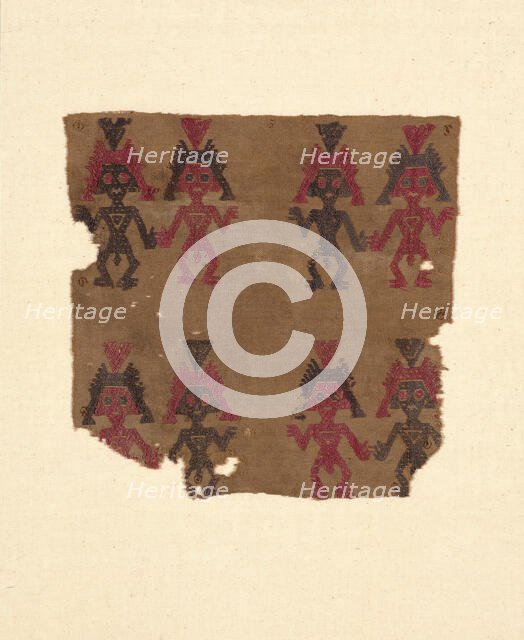 Fragment, Peru, A.D. 1250/1470. Creator: Unknown.