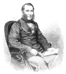 Edward William Watkin, Esq., M.P. For Stockport, 1864. Creator: Unknown.