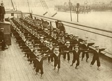 'Physical Drill on the "Arethusa".', c1930. Creator: Unknown.