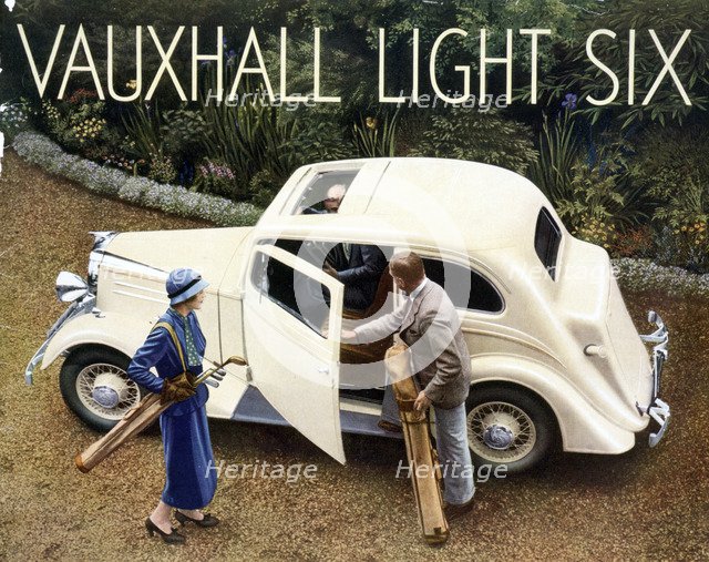 Vauxhall Light Six, car brochure, British, 1932. Artist: Unknown
